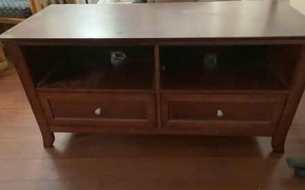 Photo of free TV Stand Console Wooden Cabinet (Town and Country) #1