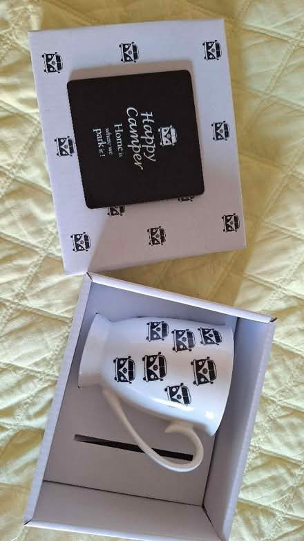 Photo of free Happy campers mug and coaster. In box and will make a lovely (Penrith CA11) #2