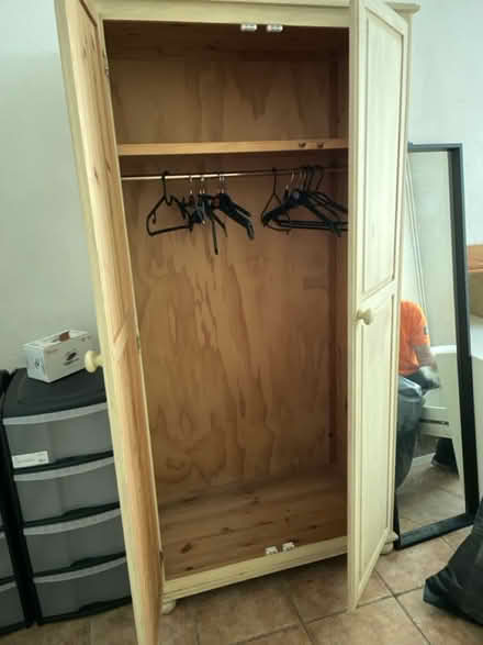 Photo of free Pine wardrobe (Coventry CV1) #2
