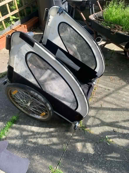 Photo of free Bike trailer / 2 child pushchair (M34 West Denton) #2