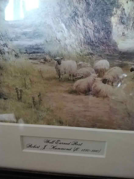 Photo of free Framed picture Well Earned Rest (Franche DY11) #2