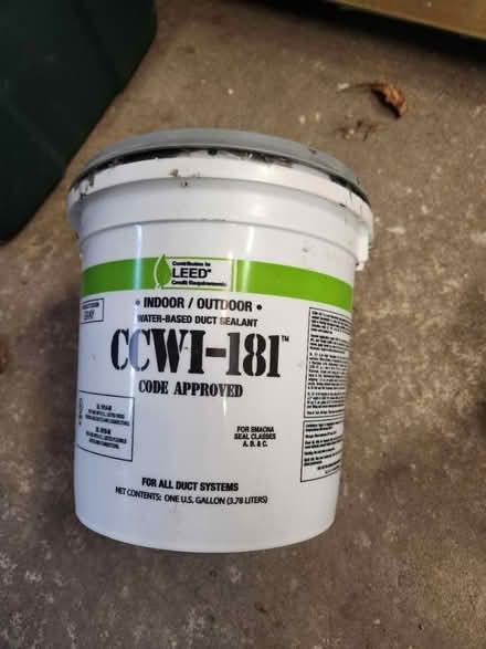 Photo of free Duct sealant mastic (Bayview and Wellington) #1