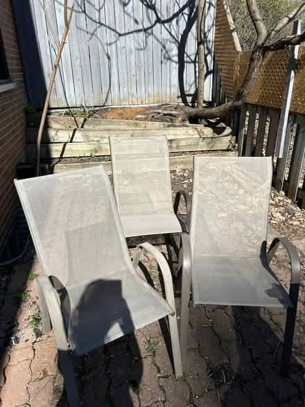 Photo of free 3 Outdoor Chairs (Nepean, Centrepointe) #3
