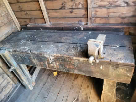 Photo of free Solid wood workbench (Penn, Wolverhampton WV4) #1