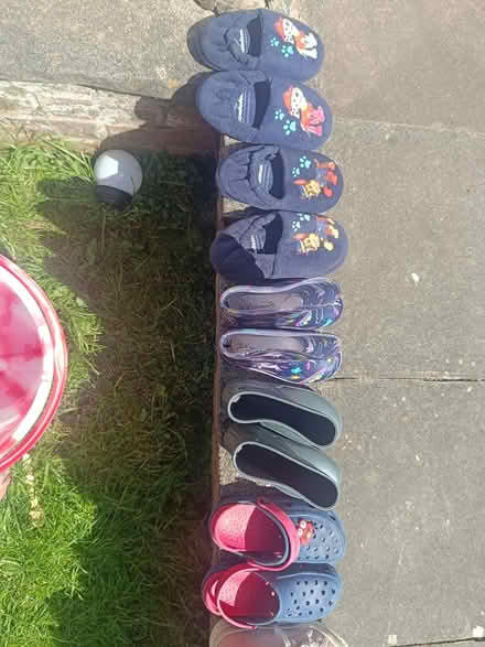Photo of free Kids wellies, shoes and slippers (Sale M33) #1