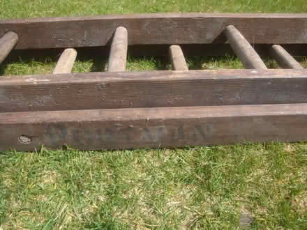 Photo of free Old Wooden Ladder (Penn Hill BH14) #3