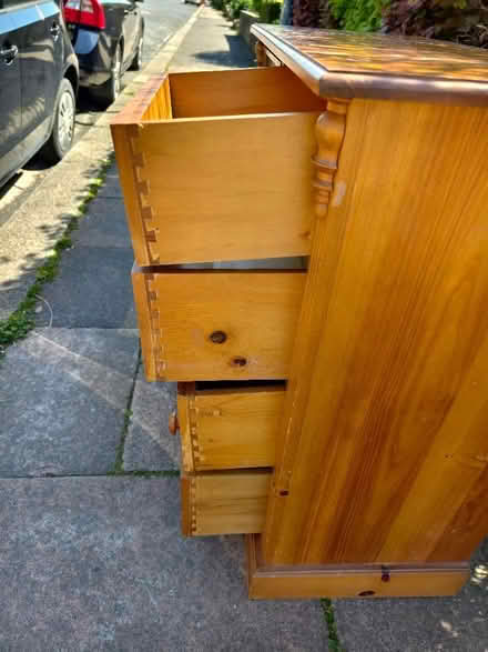 Photo of free Pine chest of drawers (St Leonards TN38) #2