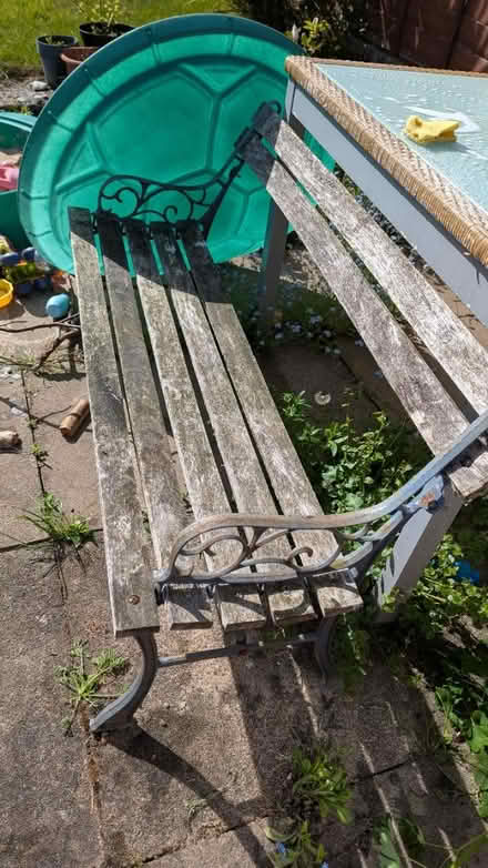 Photo of free Wobbly garden benches X 2 (Erdington, B23) #2