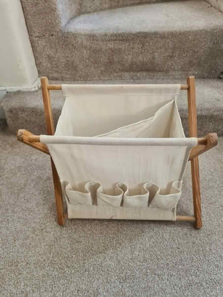 Photo of free Magazine rack canvas fold up (Acton W3) #1