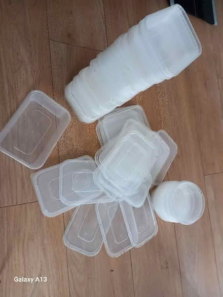 Photo of free Plastic containers (Slough central SL1) #1