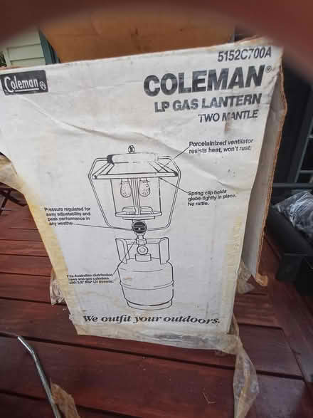 Photo of free Gas Camping stove and lantern (Cheltenham) #3