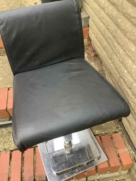 Photo of free Leather Bar Stool (Fernhill GU17) #1