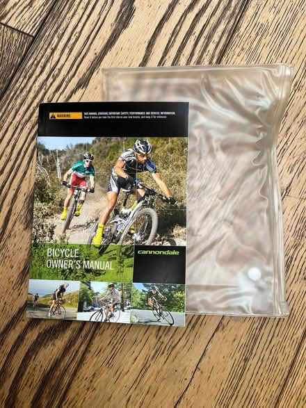 Photo of free Cannondale Bike Owners Manual (Teddington TW11) #1