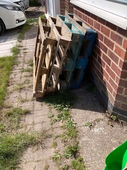 Photo of free 4 wooden pallets (Huntington, york, YO32) #2