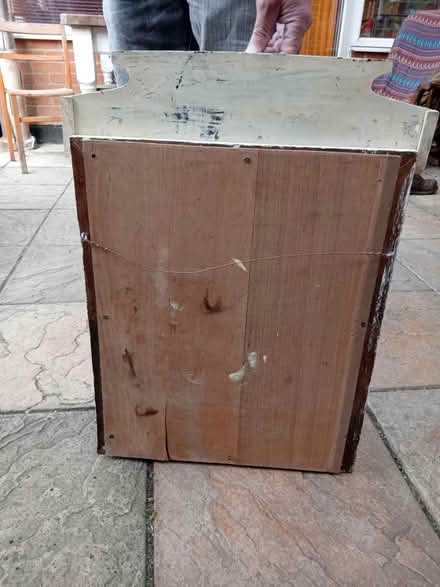 Photo of free Rustic mirror with hooks (Buriton GU31) #4