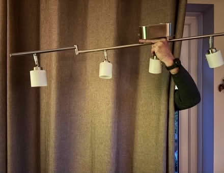 Photo of free Ceiling light with 5 lamps (4 miles from Axminster) #3