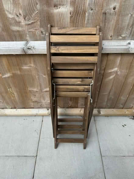 Photo of free Wooden foldable chairs (CB1) #3