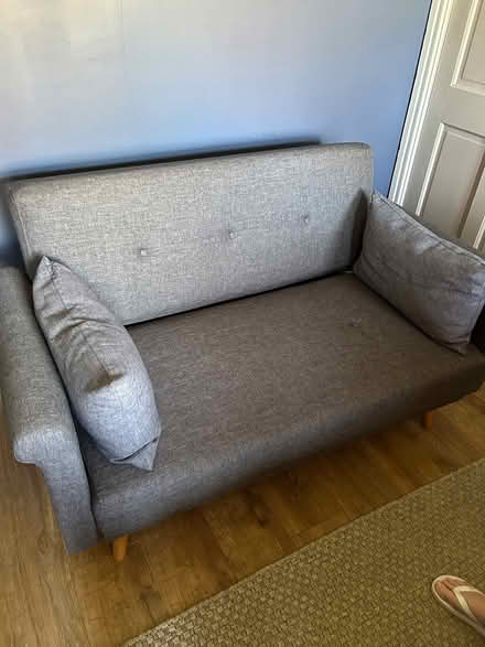 Photo of free Two Seater sofa in Grey (Scarborough. YO12) #1