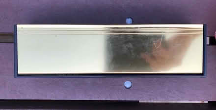 Photo of free Two pairs brass-effect door handles (Malton YO17) #2