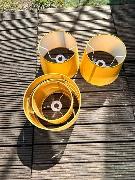 Photo of free 5 x various light shades (Colchester CO4) #3