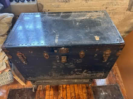 Photo of free Tables, plastic storage, trunk (New Center East Grand blvd Det) #4