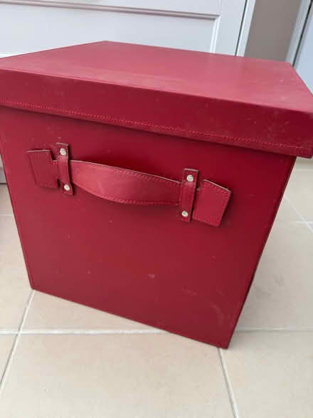Photo of free Large Red storage box (Rochford SS4) #3