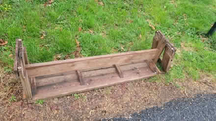 Photo of free Wooden bench for scrap wood (Spring City) #1