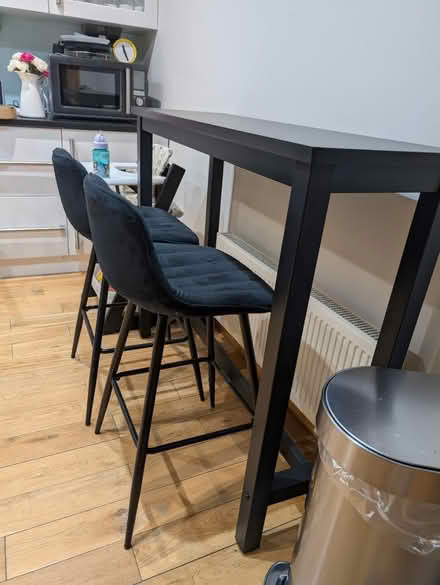 Photo of free Breakfast Table with 2 chairs (Kilburn NW6) #3