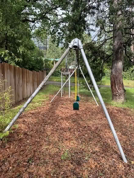 Photo of free Metal Swing Set (36187 Cedar Lane, Wishon) #3