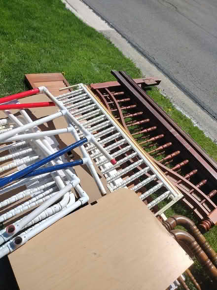 Photo of free headboards, footboards, crib (Briarcliff heights) #2