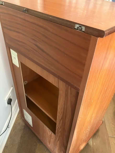 Photo of free Wooden HiFi cabinet (Scarborough. YO12) #2