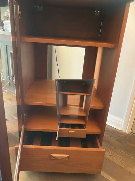 Photo of free Wooden HiFi cabinet (Scarborough. YO12) #4