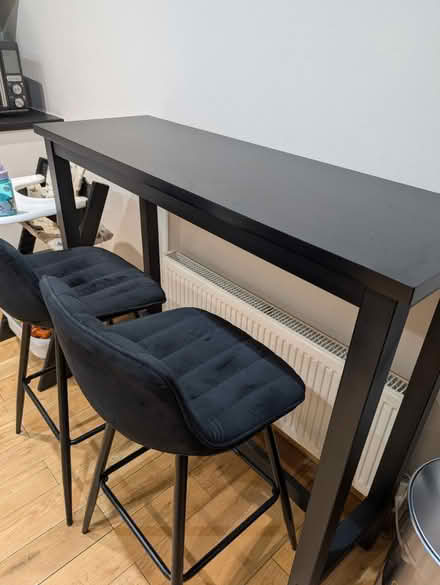 Photo of free Breakfast Table with 2 chairs (Kilburn NW6) #2