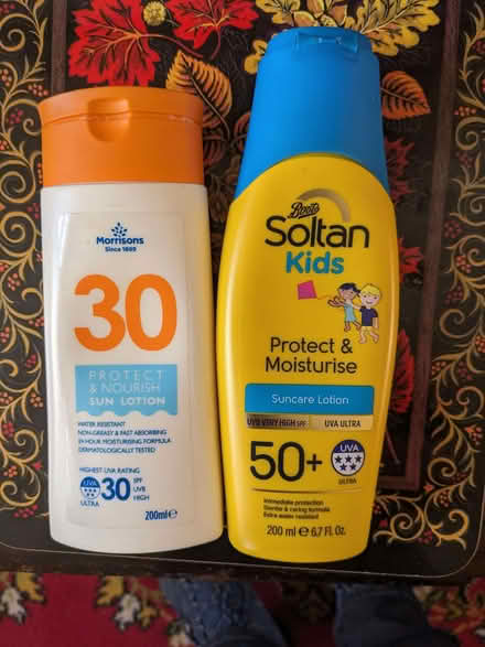 Photo of free sun tan lotion (Kempston MK42) #1