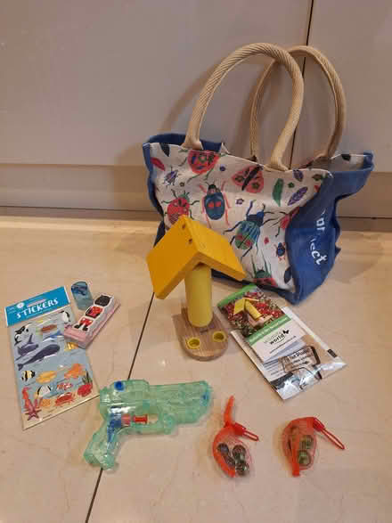 Photo of free Butterfly/bee feeder plus other bits for kids (Fleetville AL1) #1