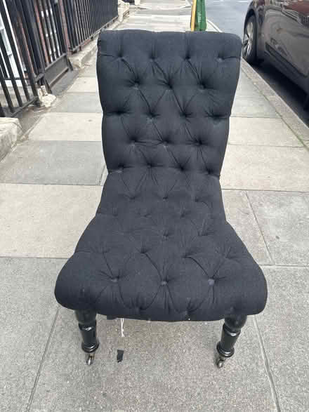 Photo of free Black Occasional Chair (N4) #1