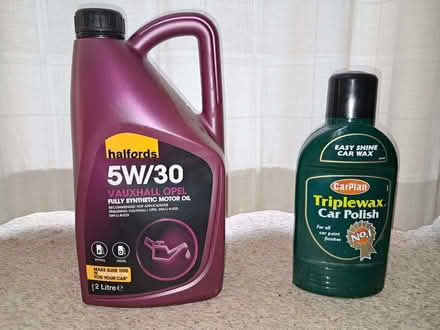 Photo of free Car oil and Car Wax Polish (Trench TF2) #1