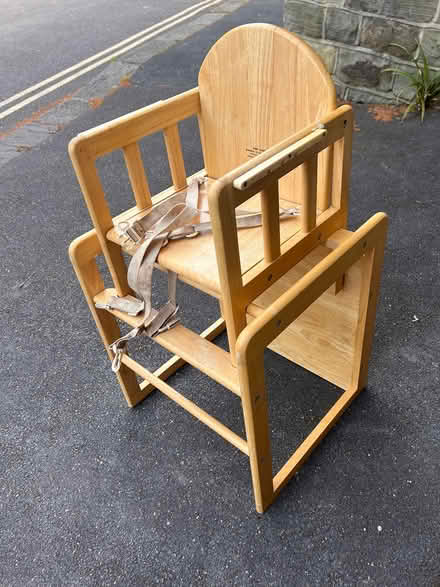 Photo of free 🪑Wooden high chair / table (Broomhill S10) #2
