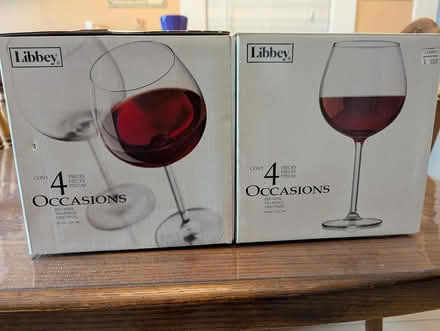 Photo of free 8 Red Wine glasses (Near Backestro Park, San Jose) #1