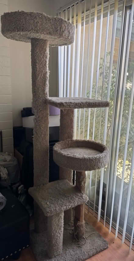 Photo of free Tall cat tree (Rengstorff & Middlefield Rd MV) #2