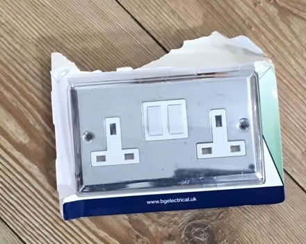 Photo of free Chrome electric plug socket (Starbeck HG1) #1