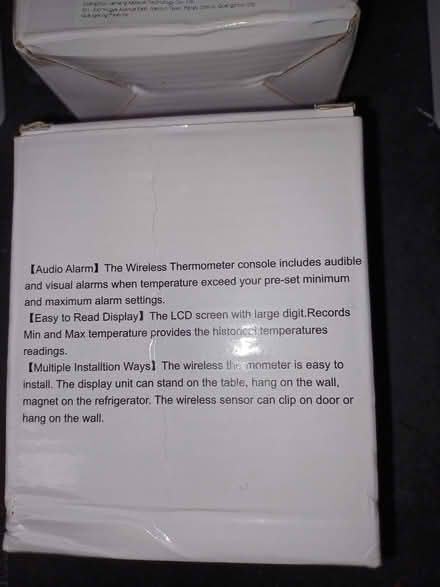 Photo of free Wireless Fridge/Freezer Thermometer (Carlingwood) #3