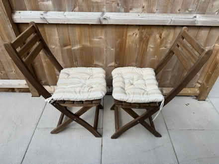 Photo of free Wooden foldable chairs (CB1) #1