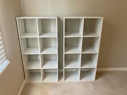 Photo of free 2 cube storage shelves (Colony Lake) #1