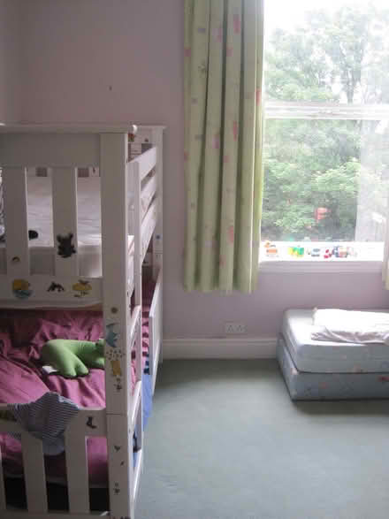 Photo of free Bunk Bed Frame (white) (Crookesmoor S10) #1