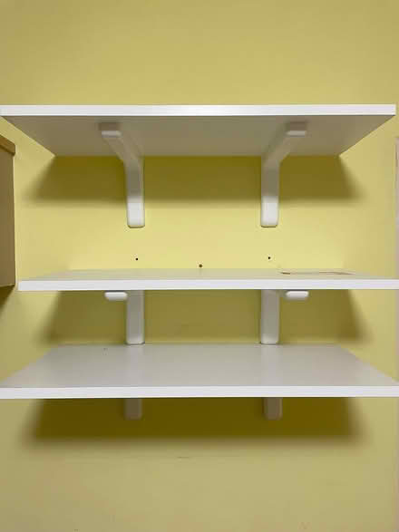 Photo of free White Shelving (Burke, VA) #1