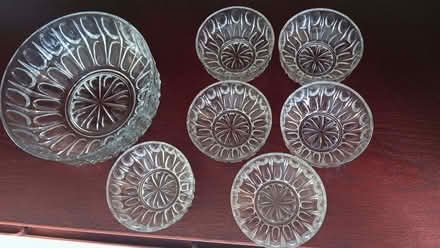 Photo of free Trifle bowl and 6 dishes (Lower Sheering CM21) #2