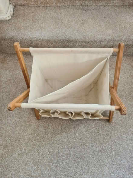 Photo of free Magazine rack canvas fold up (Acton W3) #2