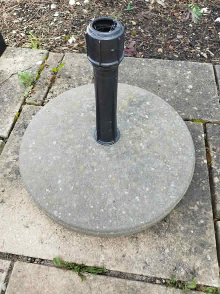 Photo of free Parasol concrete base (Coulsdon (CR5)) #2