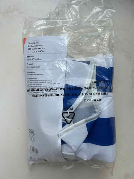 Photo of free John Lewis large new ironing board cover (Askew Road W12) #3